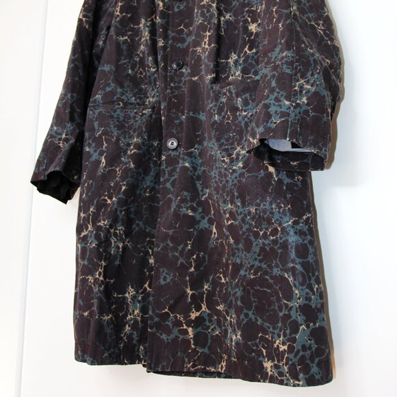 AW18 DRIES VAN NOTEN MARBLE EYE REVERSIBLE COAT 48 - Picture 6 of 13